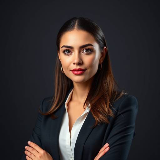 Exemples de photographie de studio - Portrait professionnel d'une femme d'affaires