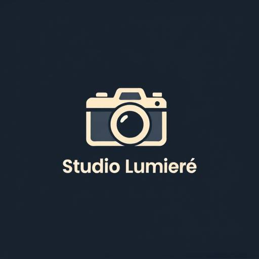 Logo de Studio Lumi√®re, une ic√¥ne de cam√©ra stylis√©e.